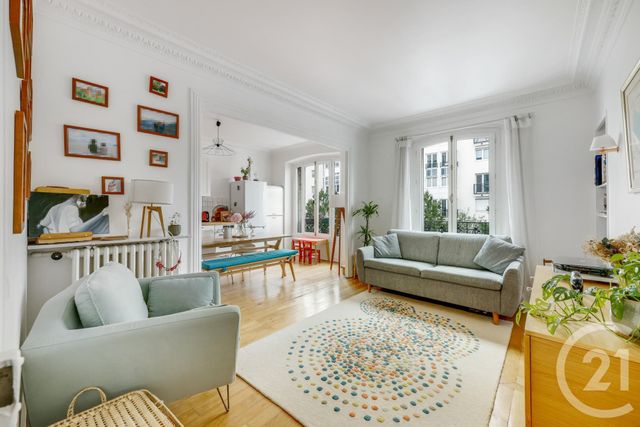 Appartement F3 à vendre - 3 pièces - 67.91 m2 - MONTROUGE - 92 - ILE-DE-FRANCE - Century 21 Côté Mairie